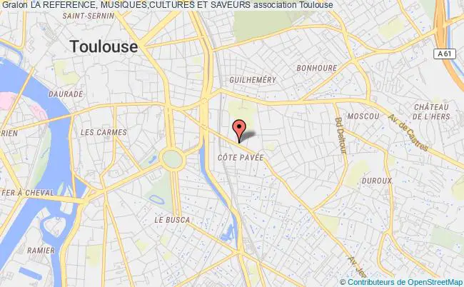 plan association La Reference, Musiques,cultures Et Saveurs Toulouse