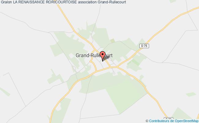 plan association La Renaissance Roricourtoise Grand-Rullecourt