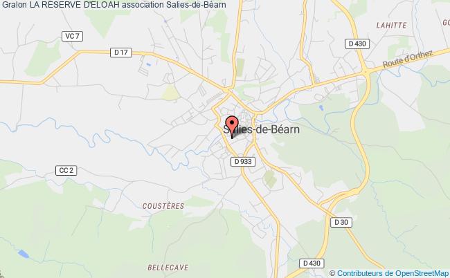 plan association La Reserve D'eloah Salies-de-Béarn