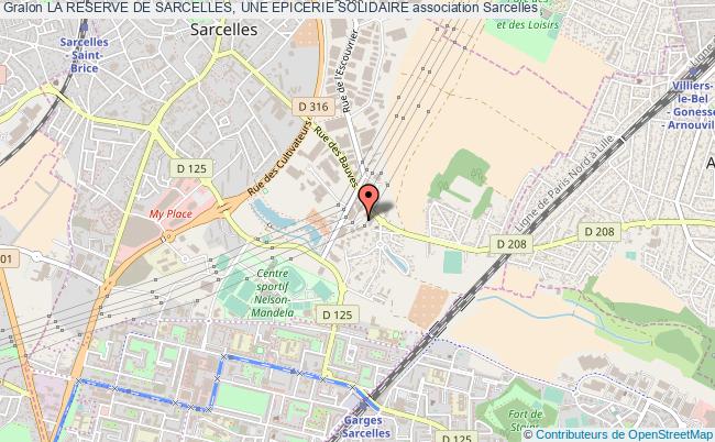 LA RESERVE DE SARCELLES, UNE EPICERIE SOLIDAIRE