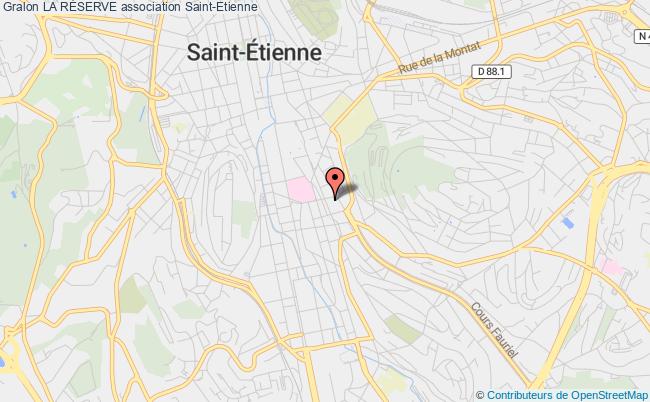 plan association La RÉserve Saint-Étienne