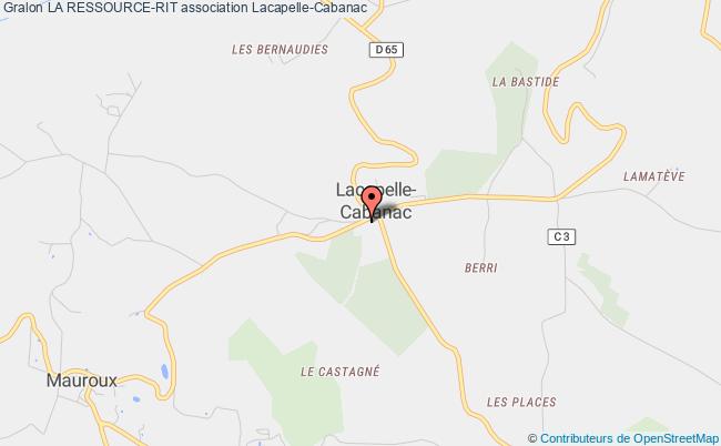 plan association La Ressource-rit Lacapelle-Cabanac