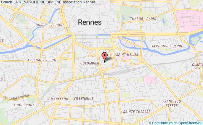 plan association La Revanche De Simone Rennes