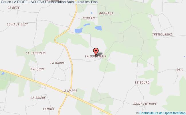 plan association La Ridee Jacutaise Saint-Jacut-les-Pins