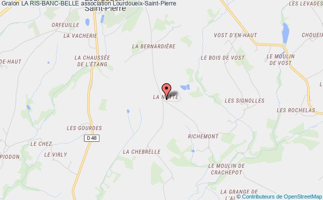 plan association La Ris-banc-belle Lourdoueix-Saint-Pierre