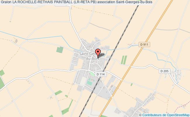 plan association La Rochelle-rethais Paintball (lr-reta Pb) Saint-Georges-du-Bois
