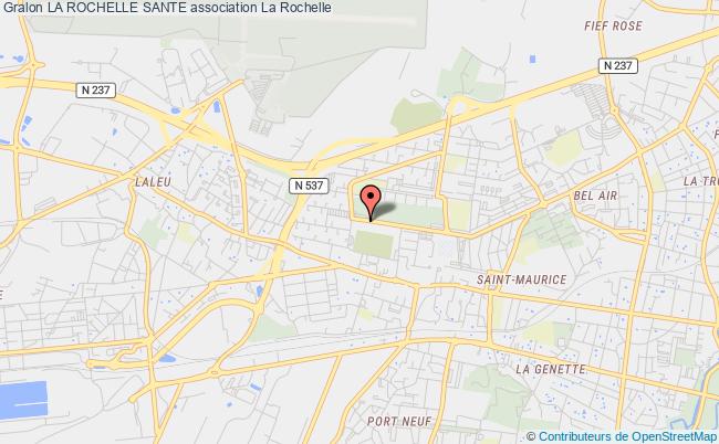 plan association La Rochelle Sante La    Rochelle