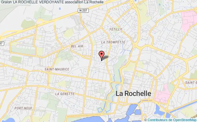 plan association La Rochelle Verdoyante La    Rochelle