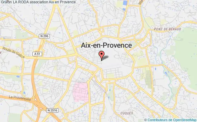 plan association La Roda Aix-en-Provence