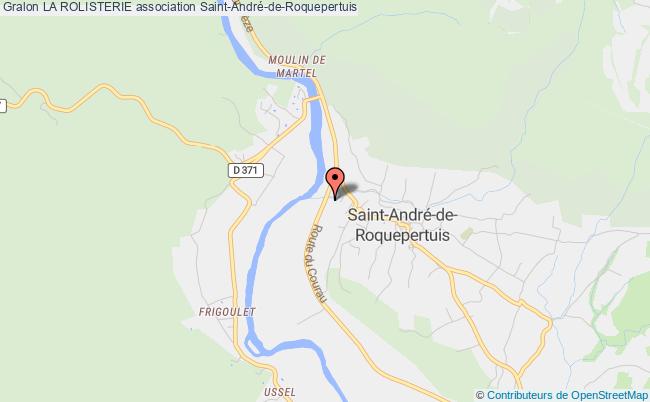 plan association La Rolisterie Saint-André-de-Roquepertuis