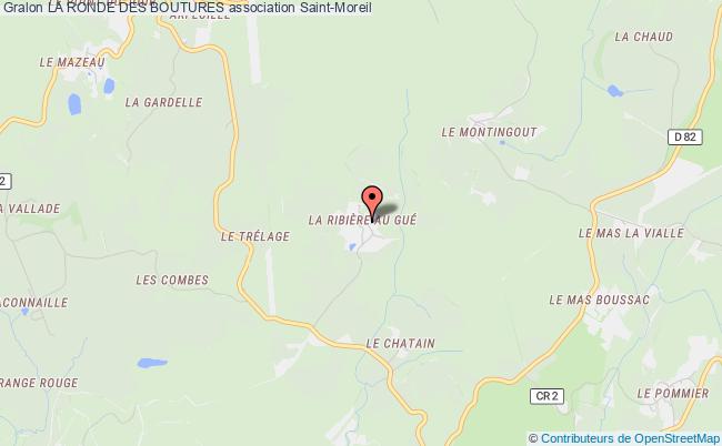 plan association La Ronde Des Boutures Saint-Moreil