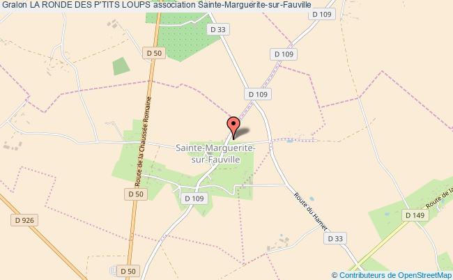 plan association La Ronde Des P'tits Loups Sainte-Marguerite-sur-Fauville