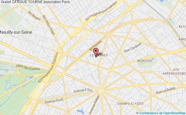plan association La Roue Tourne Paris