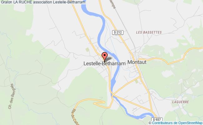 plan association La Ruche Lestelle-Bétharram
