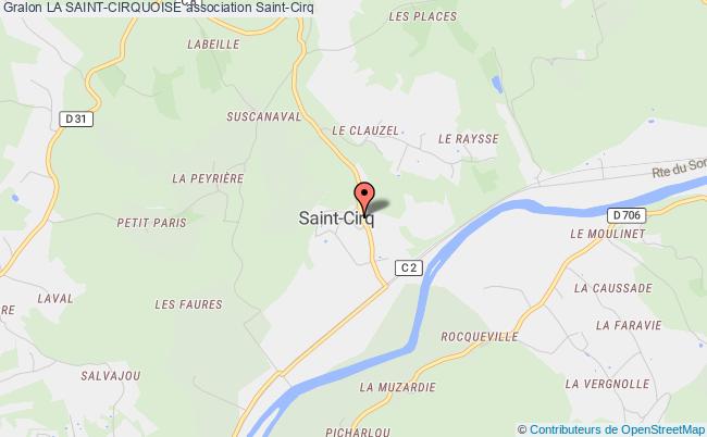 plan association La Saint-cirquoise Saint-Cirq