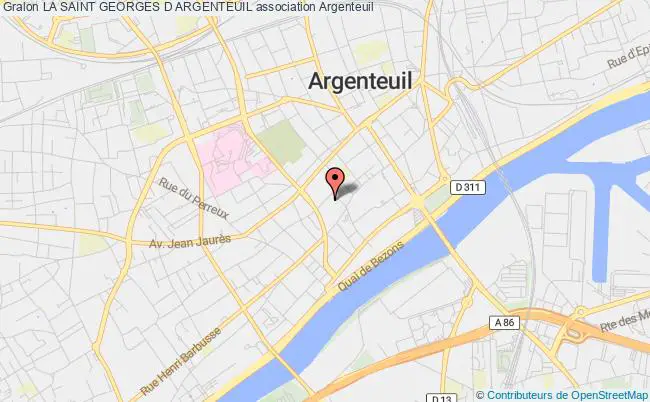 plan association La Saint Georges D Argenteuil Argenteuil