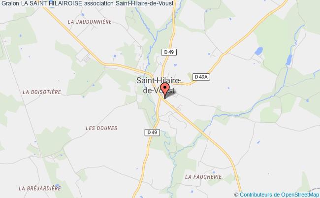 plan association La Saint Hilairoise Saint-Hilaire-de-Voust