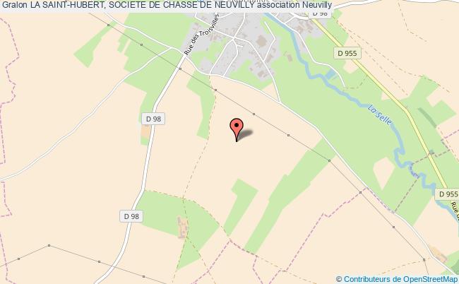 plan association La Saint-hubert, Societe De Chasse De Neuvilly Neuvilly