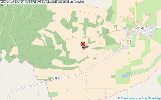 plan association La Saint Hubert Agevilloise Ageville