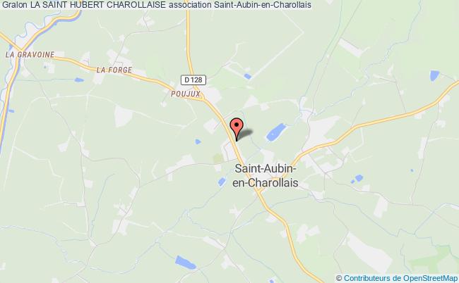 plan association La Saint Hubert Charollaise Saint-Aubin-en-Charollais