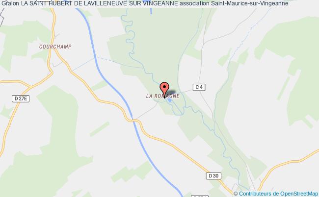 plan association La Saint Hubert De Lavilleneuve Sur Vingeanne Montigny-Mornay-Villeneuve-sur-Vingeanne
