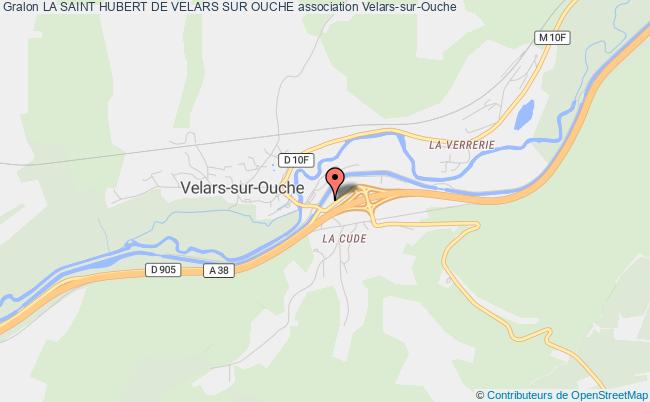 plan association La Saint Hubert De Velars Sur Ouche Velars-sur-Ouche