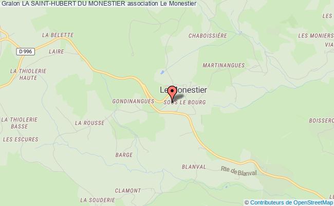 LA SAINT-HUBERT DU MONESTIER