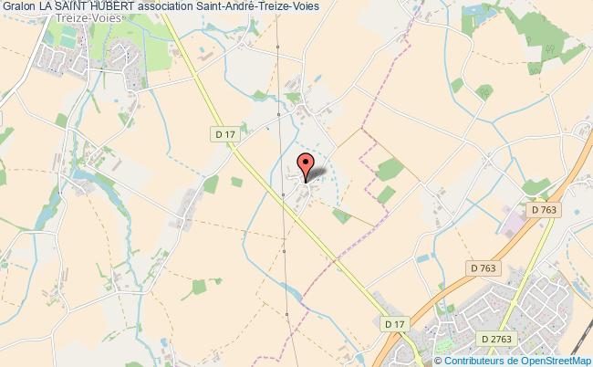 La saint hubert association Chasse SaintAndréTreizeVoies