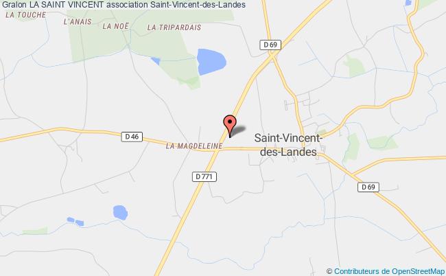 plan association La Saint Vincent Saint-Vincent-des-Landes