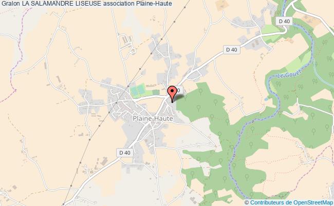 LA SALAMANDRE LISEUSE