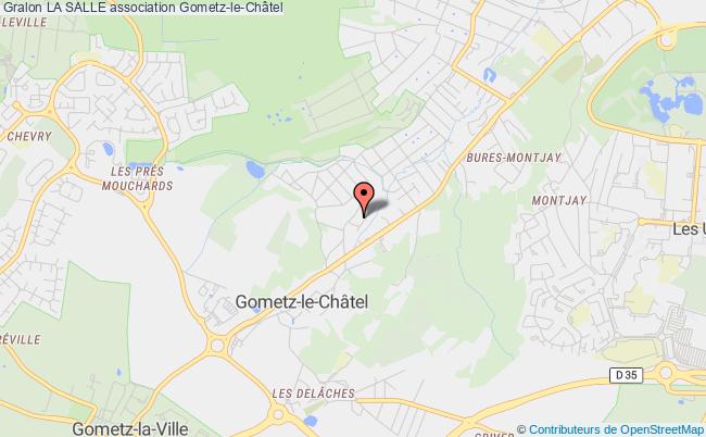 plan association La Salle Gometz-le-Châtel