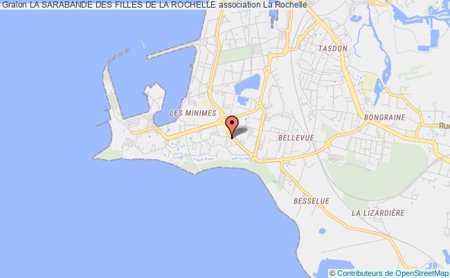 plan association La Sarabande Des Filles De La Rochelle La Rochelle
