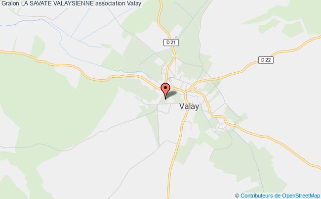 plan association La Savate Valaysienne Valay