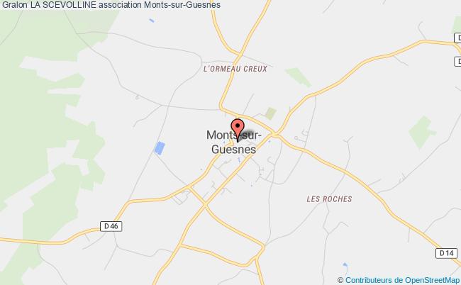 plan association La Scevolline Monts-sur-Guesnes