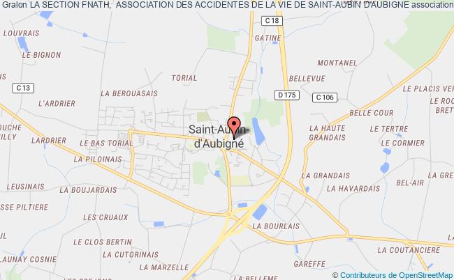 LA SECTION FNATH,  ASSOCIATION DES ACCIDENTES DE LA VIE DE SAINT-AUBIN D'AUBIGNE