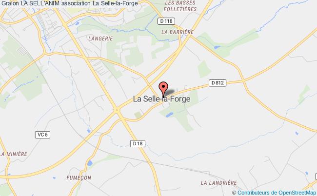 plan association La Sell'anim La Selle-la-Forge