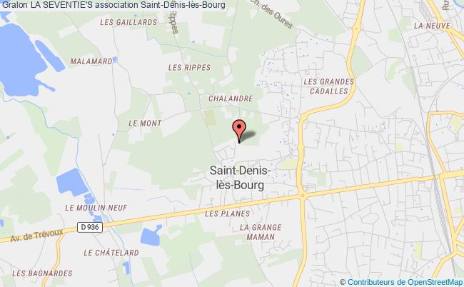 plan association La Seventie's Saint-Denis-lès-Bourg