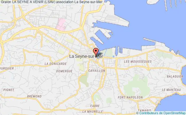 plan association La Seyne A Venir (lsav) La Seyne-sur-Mer