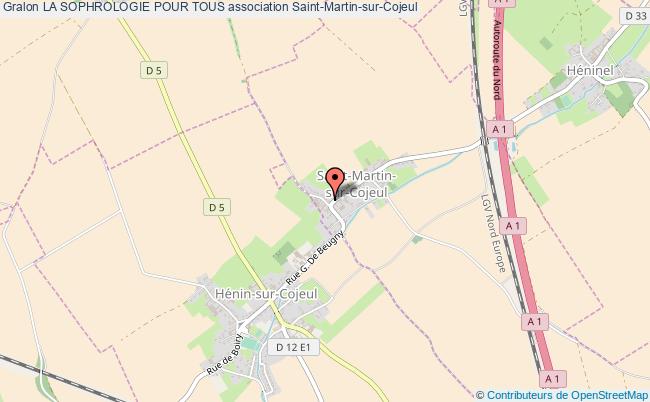 plan association La Sophrologie Pour Tous Saint-Martin-sur-Cojeul