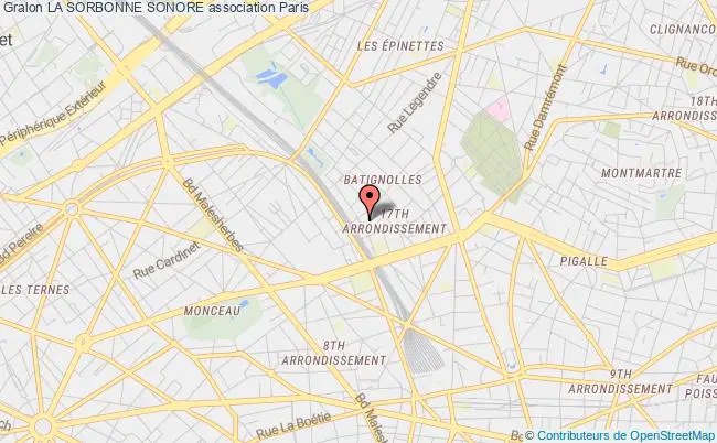 plan association La Sorbonne Sonore Paris