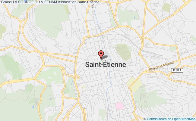plan association La Source Du Vietnam Saint-Étienne