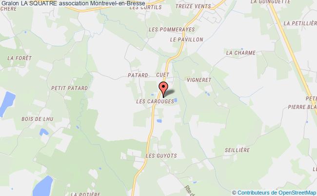 plan association La Squatre Montrevel-en-Bresse