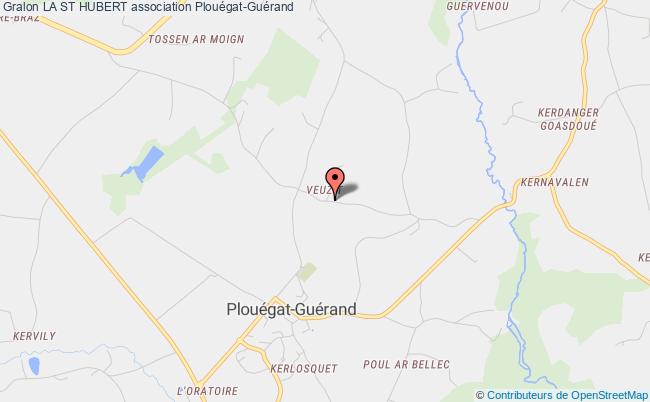 plan association La St Hubert Plouégat-Guérand