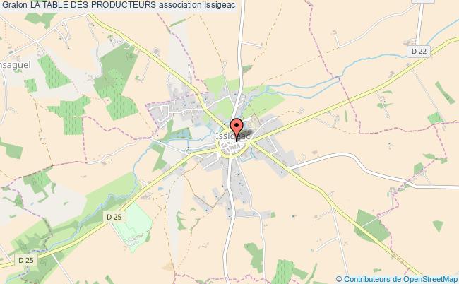 LA TABLE DES PRODUCTEURS