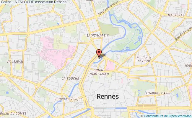 plan association La Taloche Rennes