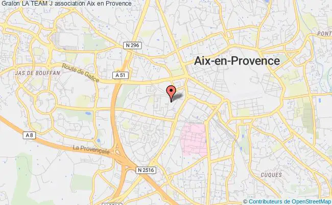 plan association La Team J Aix-en-Provence