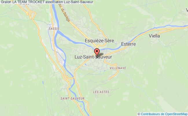 plan association La Team Trocket Luz-Saint-Sauveur