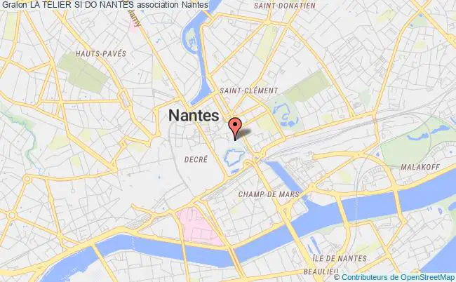 plan association La Telier Si Do Nantes Nantes