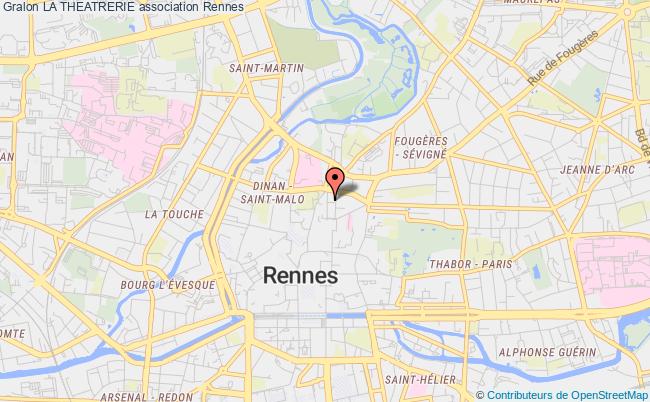 plan association La Theatrerie Rennes