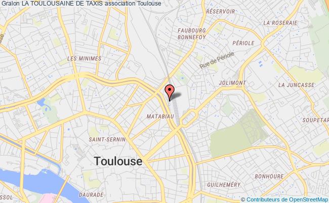 plan association La Toulousaine De Taxis Toulouse